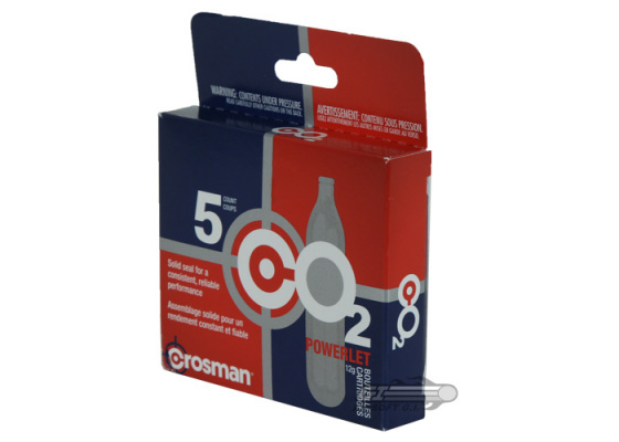 Crossman CO2 12g Cartridge 5 Pack