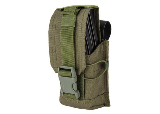 Tac 9 Code11 M4 Cordura Double Magazine Pouch ( OD Green )