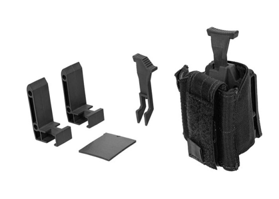 Lancer Tactical Universal Pistol Holster w/ Belt Clip ( Option )