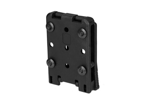 Lancer Tactical Compact Polymer Belt Pouch Clip ( Black )