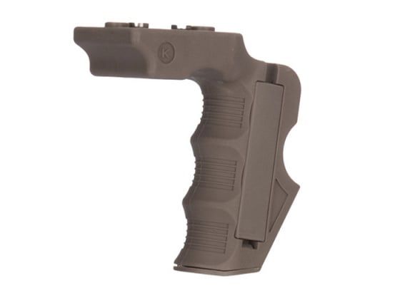 Lancer Tactical Impact Keymod Foregrip w/ Storage Space ( Option )