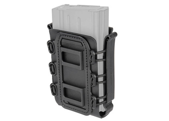 Lancer Tactical Soft Shell AK / M4 MOLLE Magazine Pouch ( Black )