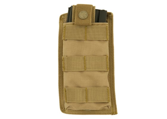Lancer Tactical Single Pouch MOLLE ( Tan )