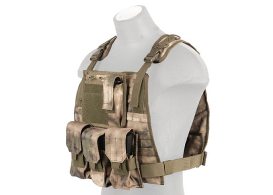 Lancer Tactical MOLLE Plate Carrier Vest ( ATACS-FG )