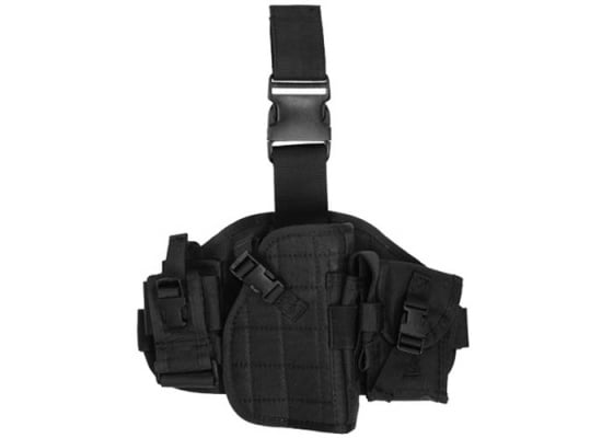 Lancer Tactical Platform Drop Leg Holster MOLLE ( Black )