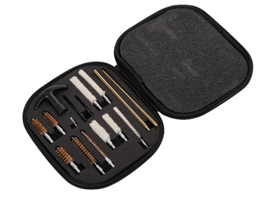 Lancer Tactical Gun Cleaning Kit Eva Box ( Black )