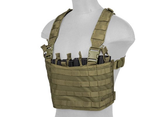 Lancer Tactical Lightweight Chest Rig ( OD Green )