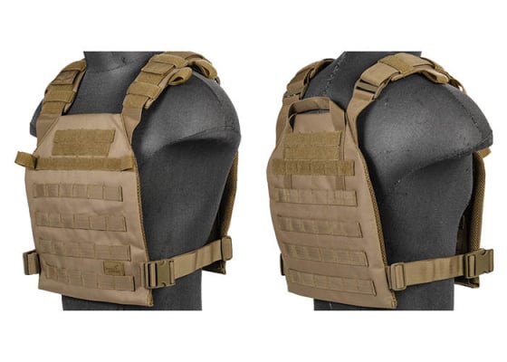 Lancer Tactical Polyester QR Lightweight Tactical Vest