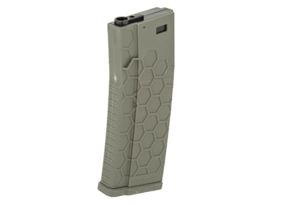 DYTAC Hexmag Airsoft 120 rd. AEG Mid Capacity Magazine ( OD Green )