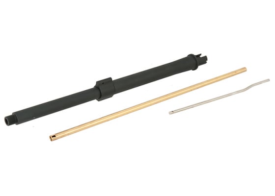 Lancer Tactical 14.5 " Carbine Outer Barrel Assembly for Marui M4 AEG ( Black )