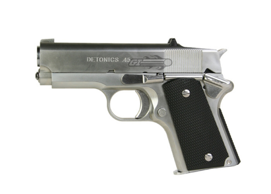 Tokyo Marui Chrome Detonics .45 GBB Airsoft Pistol