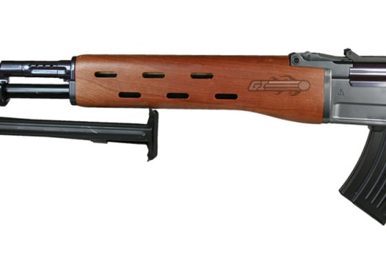 JG JG0511MG AK47 SVD Stock Version AEG Airsoft Rifle ( Imitation Wood )