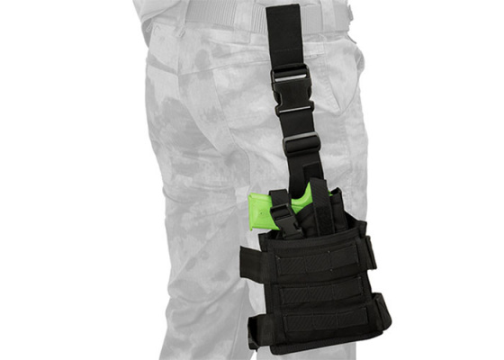Flyye Industries Spec-Ops MOLLE Drop Leg Pistol Holster ( Black )