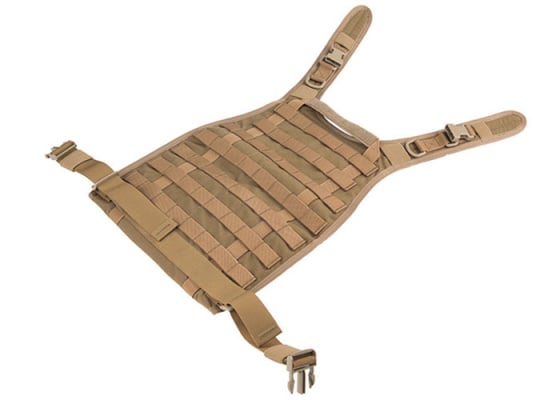 Flyye Industries 1000D Cordura MOLLE RRV Vest Rear Plate Panel ( Coyote Brown )