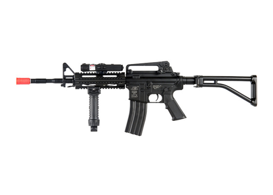ICS M4 RAS OA93 Folding Stock Airsoft Rifle ( Black )