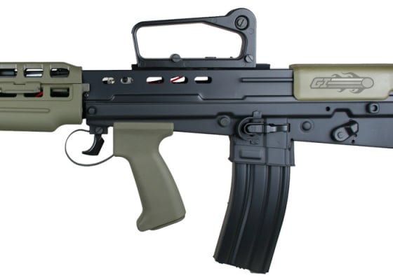 ICS L85 A2 AEG Airsoft Rifle ( OD Green / Black )