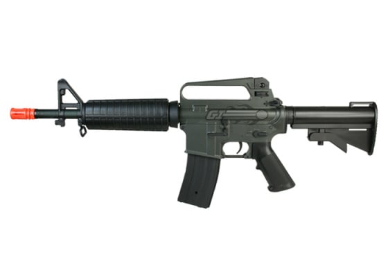 JG M733C Enhanced M4 Carbine AEG Airsoft Rifle ( Black )
