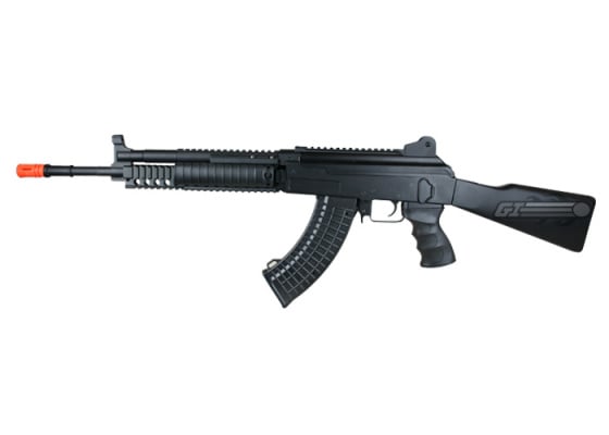 JG JG0516T Tactical AK47 RIS AEG Airsoft Rifle ( Black )