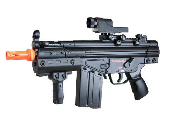 JG T3 SAS FS3 AEG Airsoft SMG ( Black )
