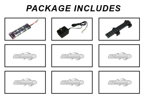 JG T3 SASG FS3 Carbine AEG Airsoft SMG ( Black )