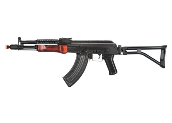 LCT Soviet Replica NV AK47 AEG Airsoft Rifle ( Black )