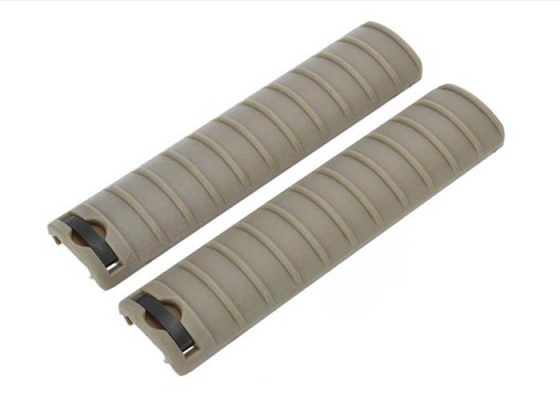 LCT 15-Slot Handguard RIS Rail Cover Panels Set of 2 ( Tan )
