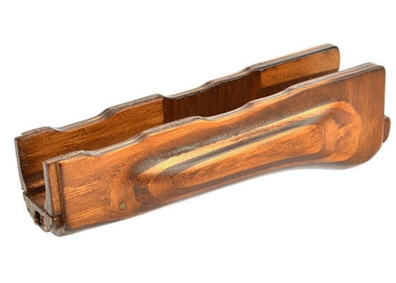 LCT Airsoft AK Series AEG AKM/LCKM Lower Handguard ( Wood )