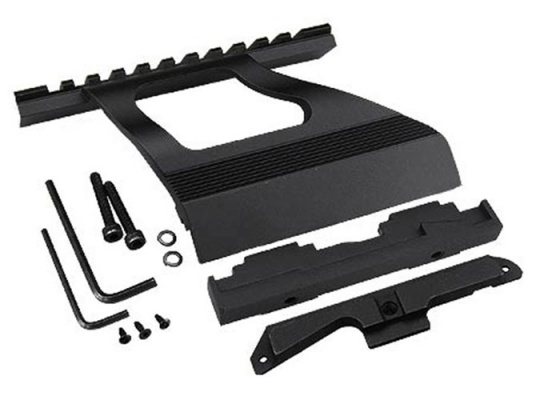 ICS AK Series Side Rail Mount ( Black )