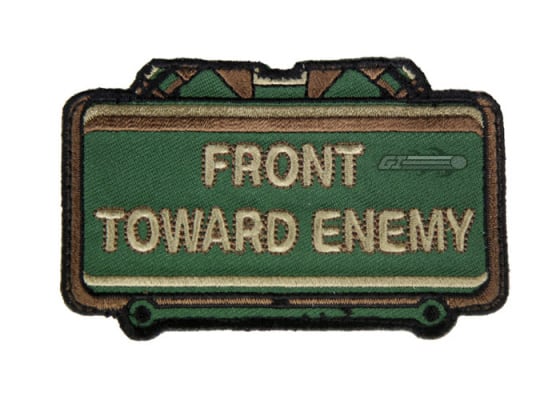 Mil-Spec Monkey Front Toward Enemy Velcro Patch ( Forest )