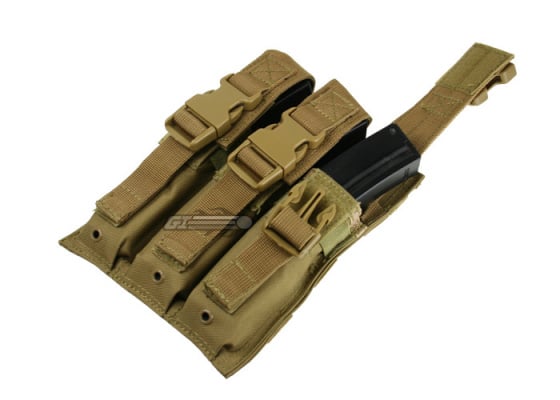 Condor Outdoor Triple SMG MOLLE Pouch ( Option )