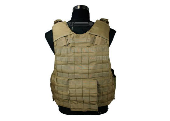 * Discontinued * Condor Outdoor Tear Away Plate Carrier ( Tan / Tactical Vest )