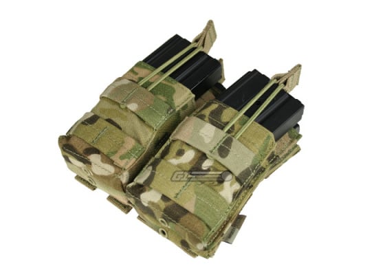 Condor Outdoor Double Stacker Open-Top M4 Magazine MOLLE Pouch ( Multicam )