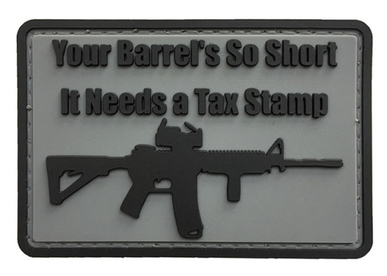 G-Force Your Barrel's So Short Morale PVC Patch ( Option )