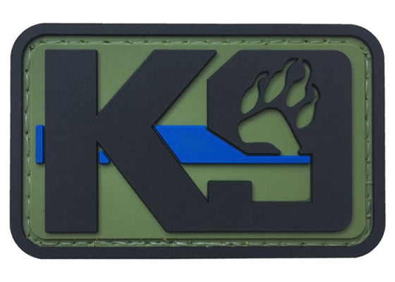 G-Force K9 Dog Paw PVC Morale Patch ( Option )