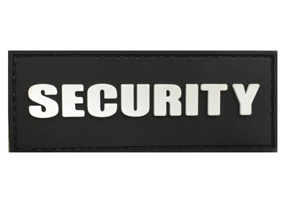G-Force Security PVC Morale Patch ( Black )