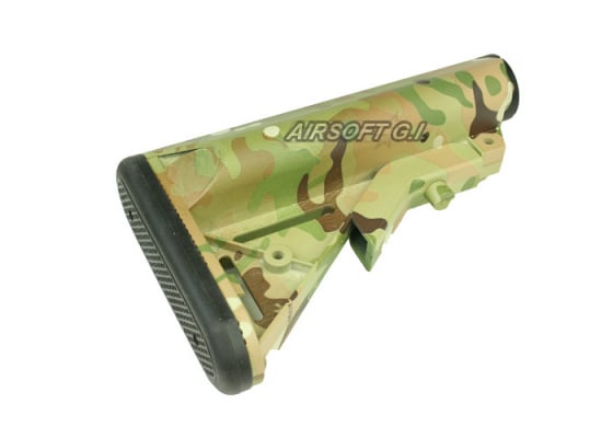 Echo 1 Multicam Crane Stock for M4 w/ Buffer tube
