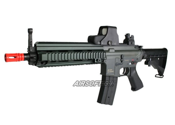 JG 614 AEG Airsoft Rifle w/ LE Stock ( Black )