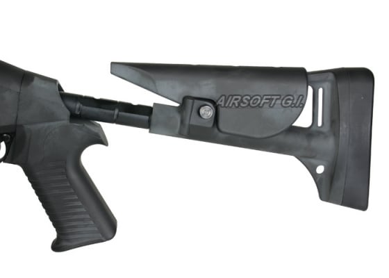 Echo 1 ATS Long Spring Airsoft Shotgun ( Black )