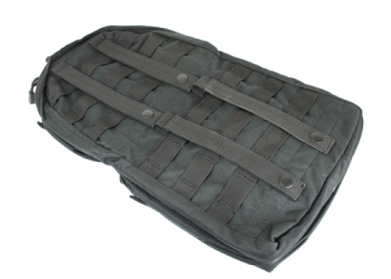 Condor Outdoor Hydration MOLLE Carrier w/ Zipper Pockets (Black)