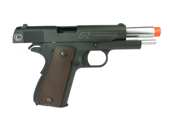 (Discontinued) Caspian Full Metal 1911 4.3 GBB Airsoft Pistol