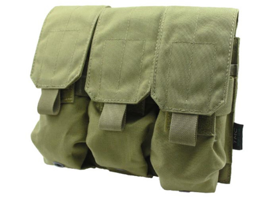 TMC Triple M4 Mag Pouch ( OD Green )