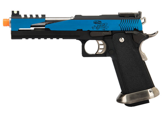 WE Tech 1911 Hi-Capa T-Rex Competition Gas Blowback Airsoft Pistol With Top Vents ( Option )