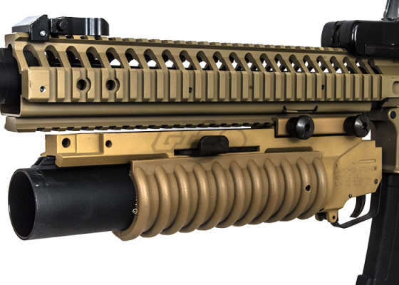 UK Arms Quick Detach Short M203 Launcher  RIS Mounted ( Tan )