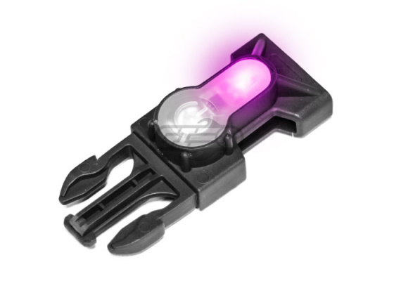 FMA S-Lite Mil-Spec Side Release Buckle Strobe Light ( Black / Pink Light )