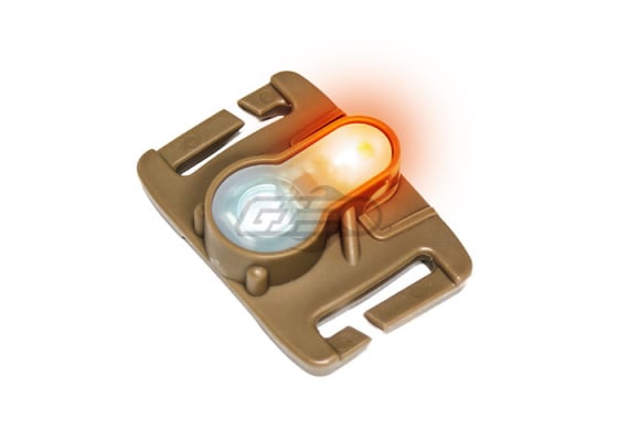 FMA S-Lite MOLLE System Strobe Light ( Dark Earth / Orange Light )