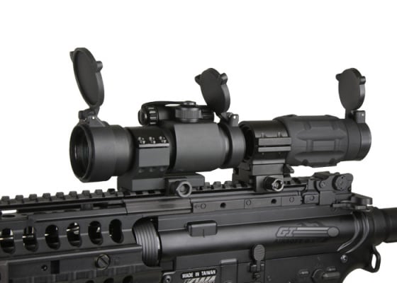 B-2 Red Dot Magnifier with Twist Off Mount