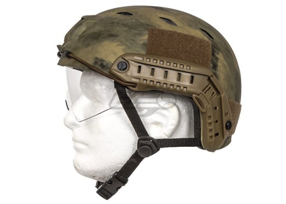 Lancer Tactical BJ Type Basic Version Helmet w/ Visor ( A-TACS AU / M )