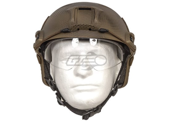 Lancer Tactical BJ Type Basic Version Helmet w/ Visor ( Navy SEAL / M )