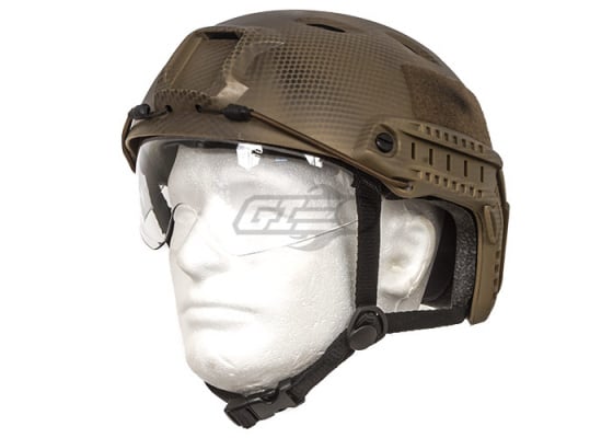 Lancer Tactical BJ Type Basic Version Helmet w/ Visor ( Navy SEAL / M )