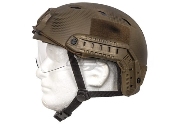Lancer Tactical BJ Type Basic Version Helmet w/ Visor ( Navy SEAL / M )